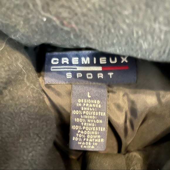 CREMIEUX Sport Mens Black Down Puffer Winter Coat - Picture 4 of 4